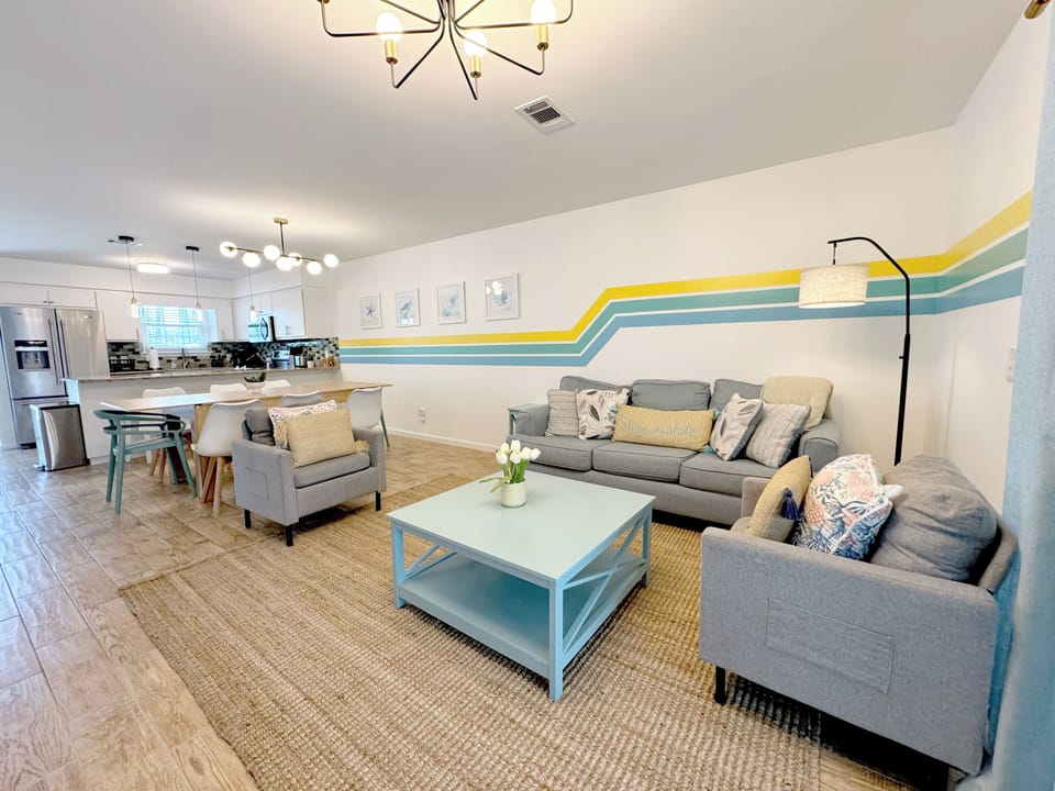 Modern design throughout the house