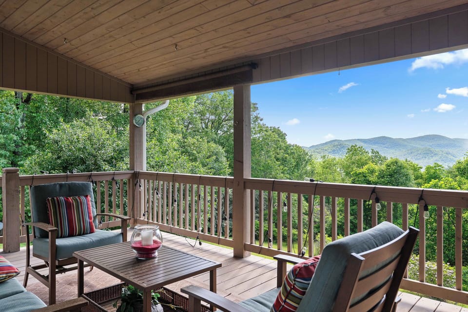 Back Porch Sitting Area