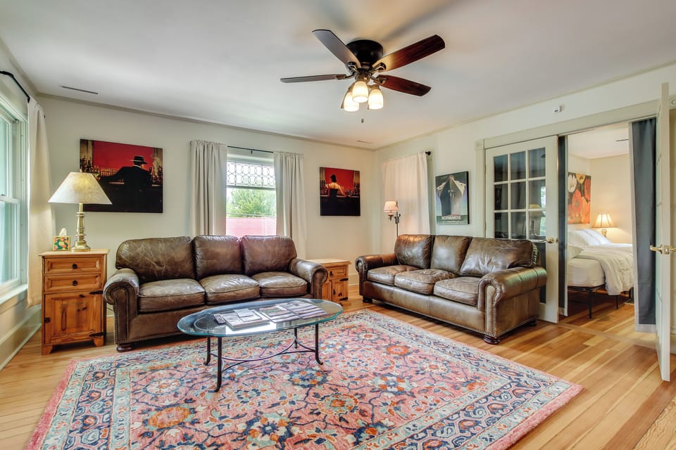 Elkhart Lake Vacation Rental | 2BR | 1BA | Stairs Required | 1,000 Sq Ft