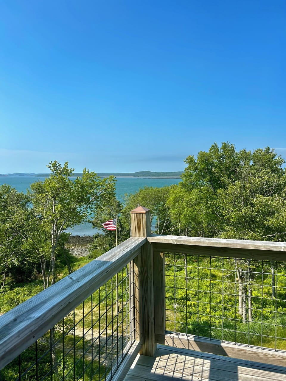 View from the 3rd floor deck