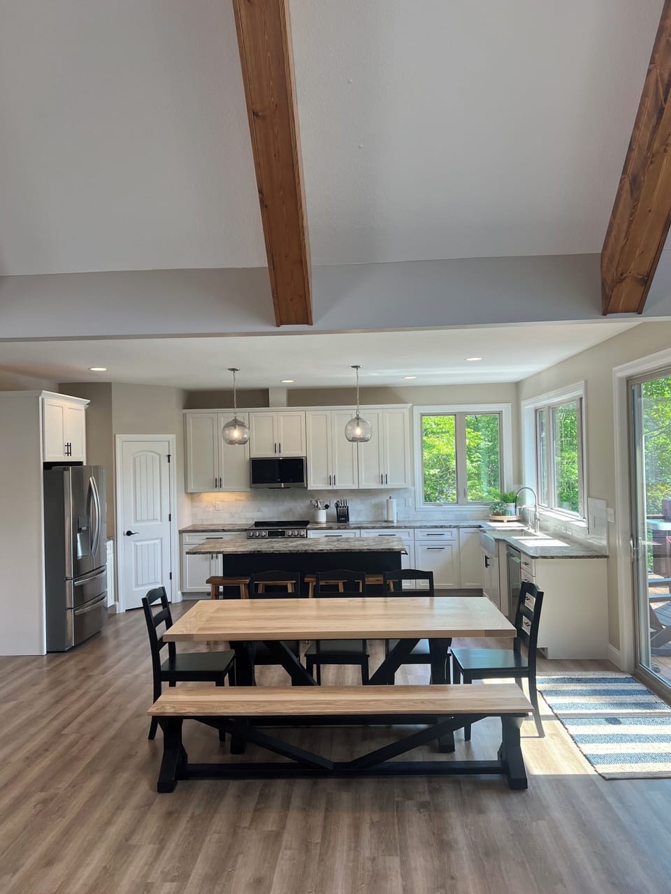 Main level Open concept