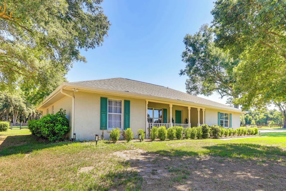 Ocala Vacation Rental | 2BR | 1BA | 1,150 Sq Ft | 1 Step to Enter