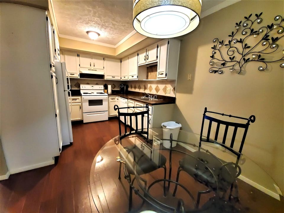 Kitchen with dining area