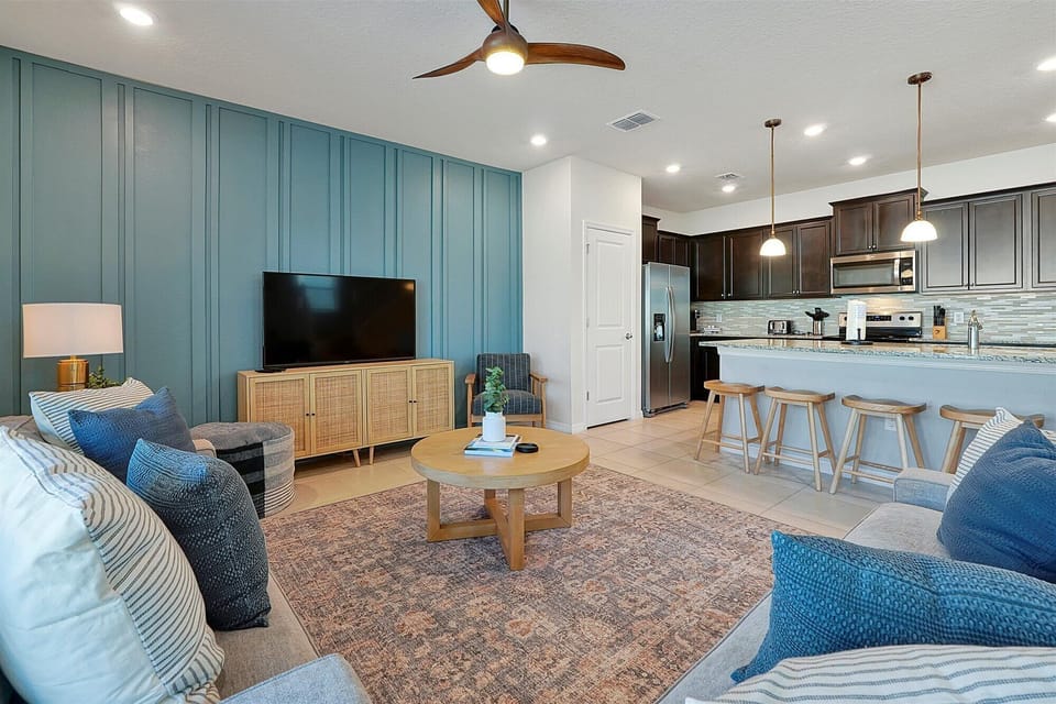 Open floor plan concept that everyone loves.