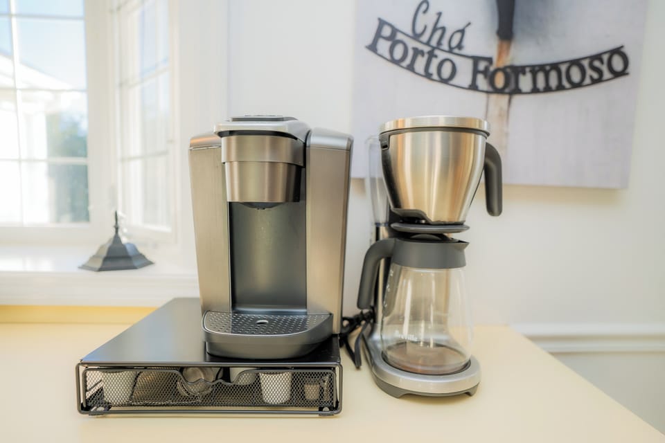 Drip coffee machine and Keurig