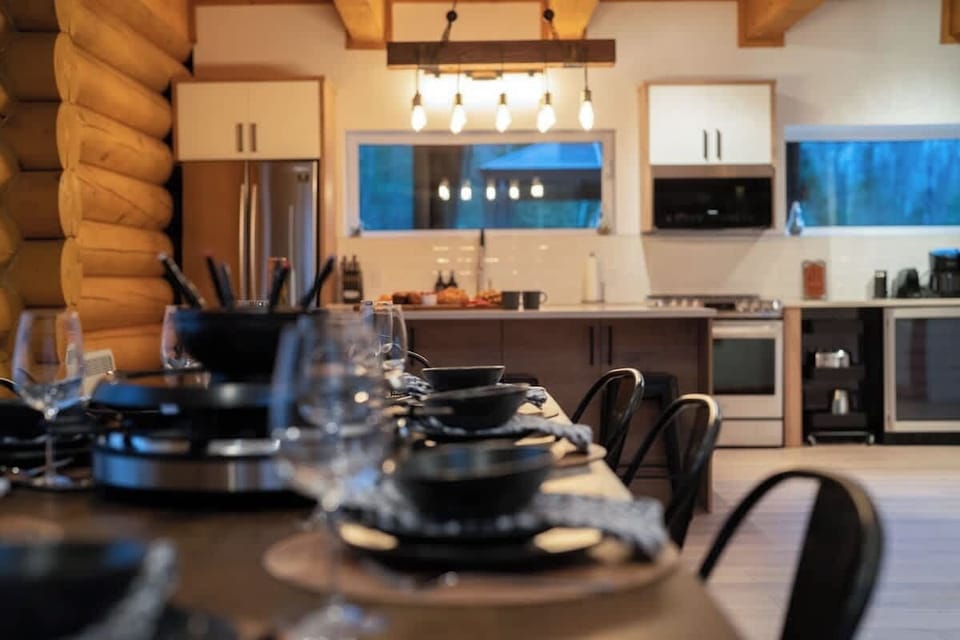 Delicious feasts await in cabin luxury and comfort.