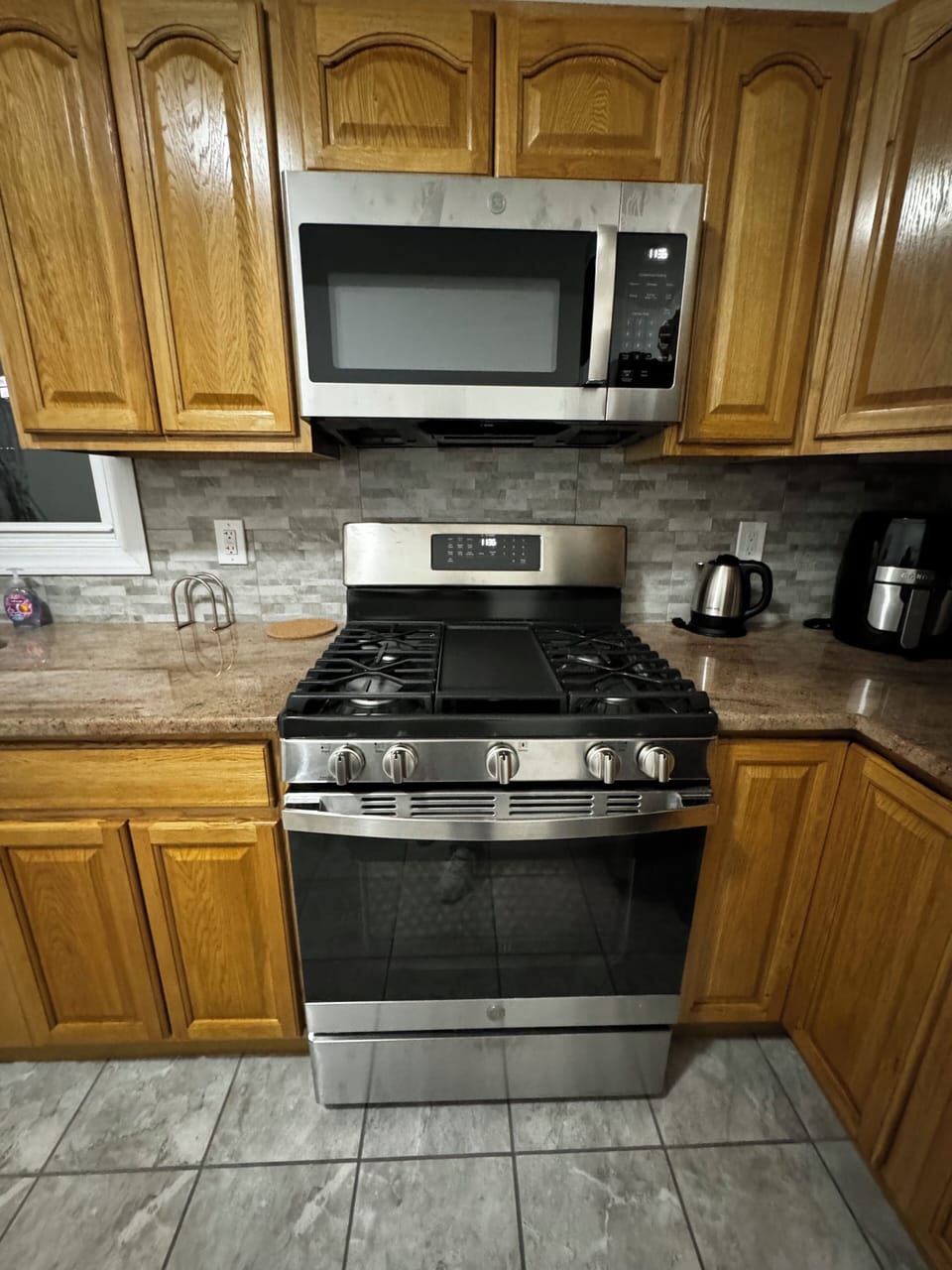 Stove and Microwave