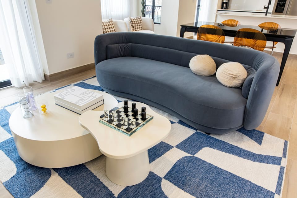 Beautiful living room area 