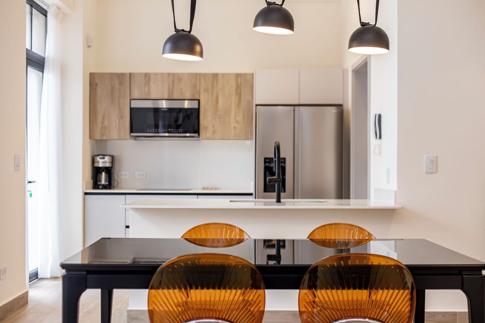 Open kitchen space