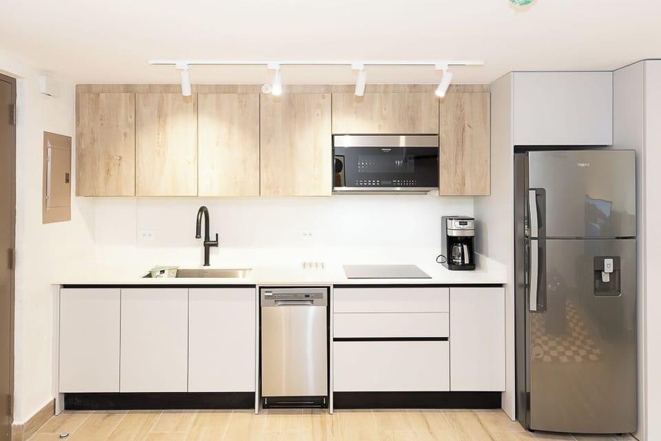 Kitchenette con sus aparatos / Kitchenette with appliances 