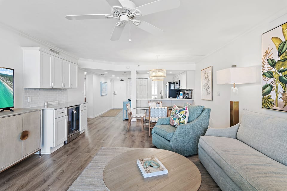 Spacious and open