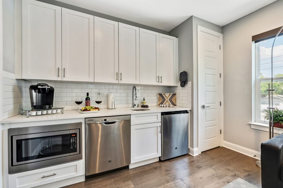 From slicing and dicing to sautéing and simmering, every culinary task is made effortless in this well-appointed space.