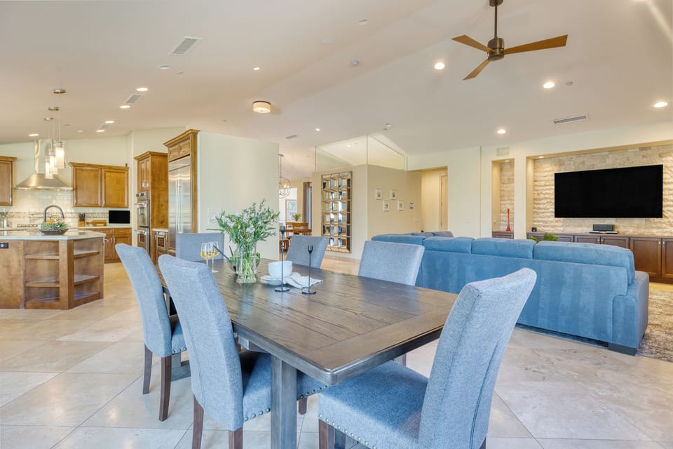 Primary dining area.