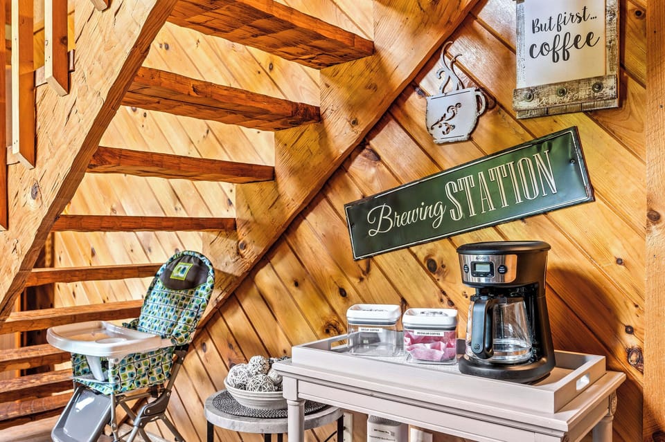 Honey Hive's coffee bar