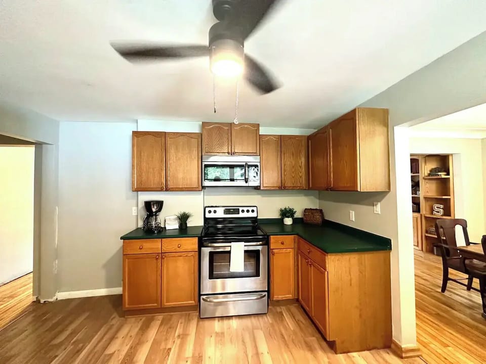 Kitchen with Coffee Bar