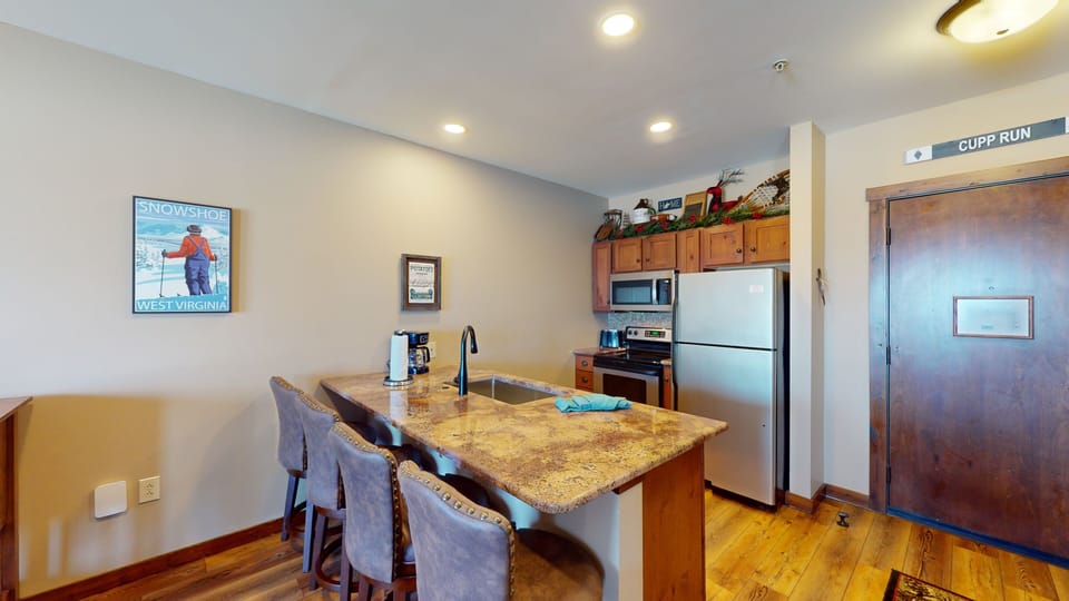 Indoors, Floor, Flooring, Hardwood, Refrigerator