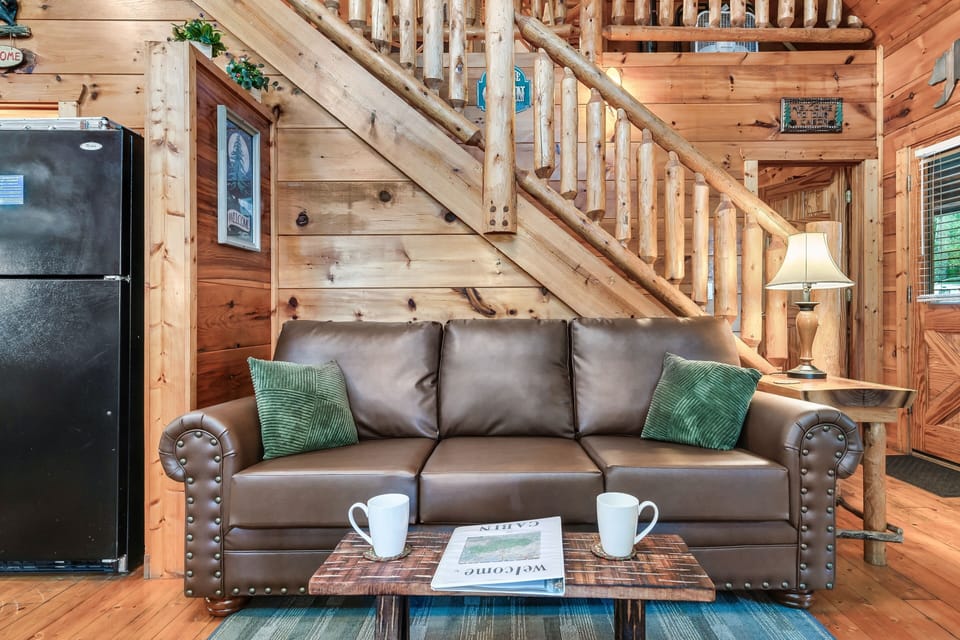 Queen sleeper sofa.