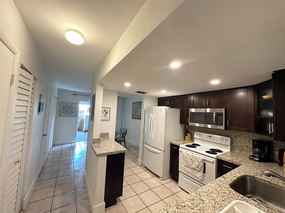 Fully Equipped Kitchen.