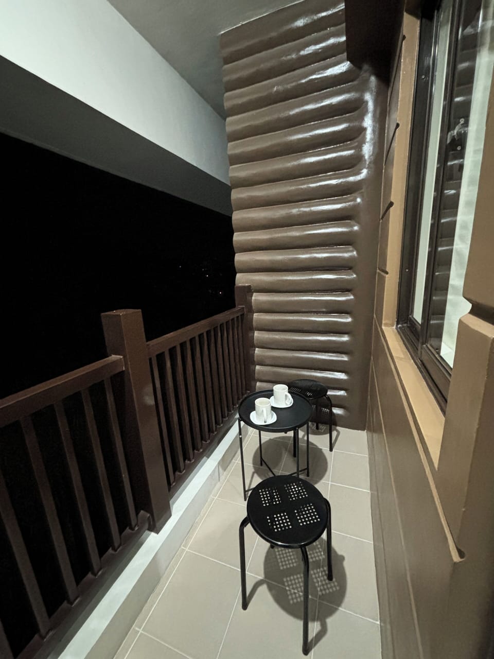 Experience the refreshing chill of Baguio's cool air on our balcony side. 