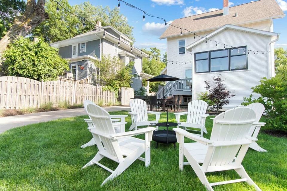 Gather 'round the wood-burning firepit for s’mores and stories!