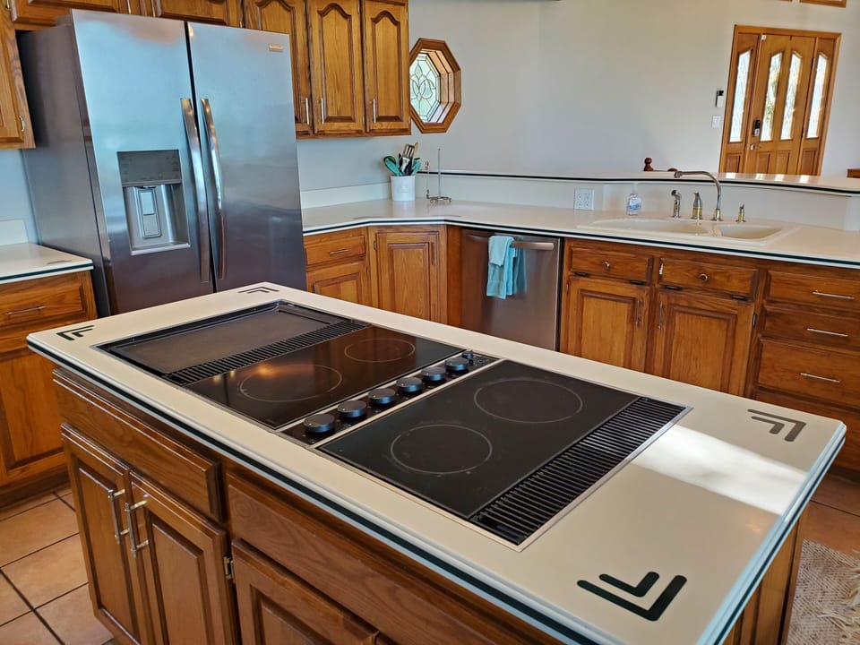 Kitchen Stove on Island