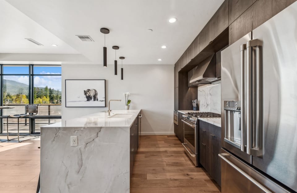 Sleek design meets mountain views—perfect for culinary adventures!