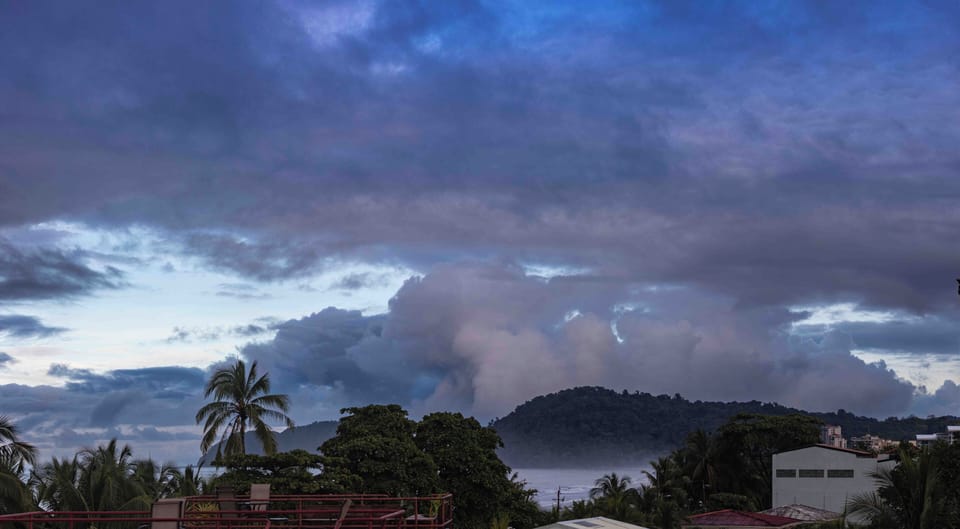 Stunning views from the rooftop terrace.