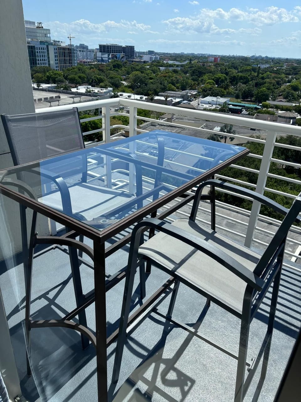 great city view balcony