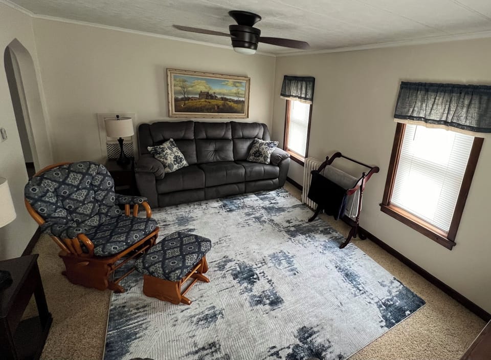 Reclining couch and lazy boy chair 