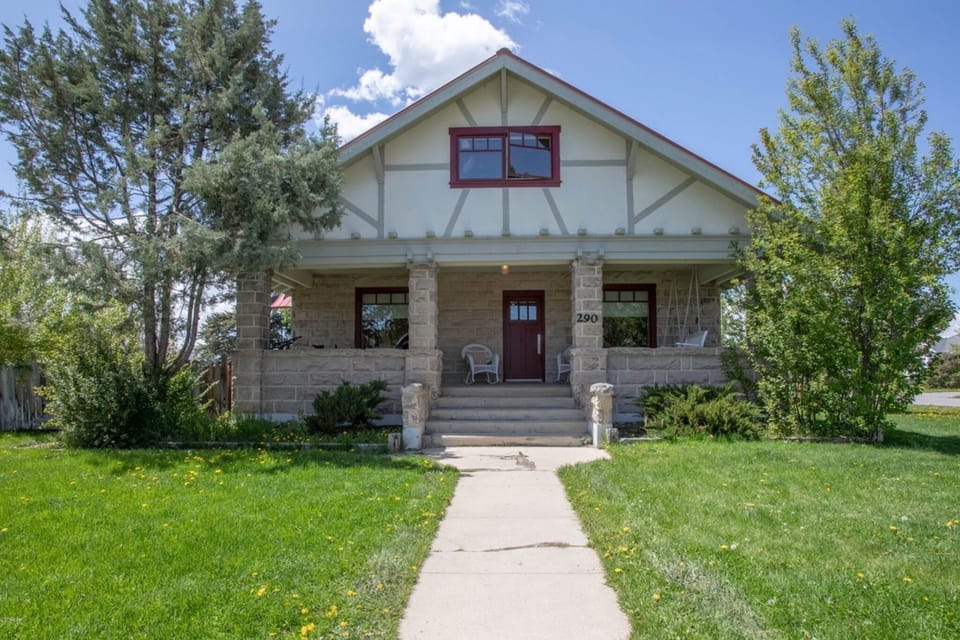 This historic house has plenty of charm as well as modern conveniences and comforts.