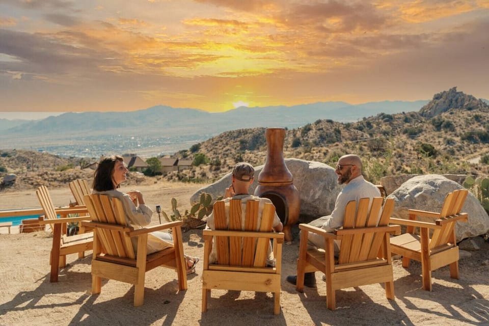 Fire pit. Frontier views. Your people. Perfect