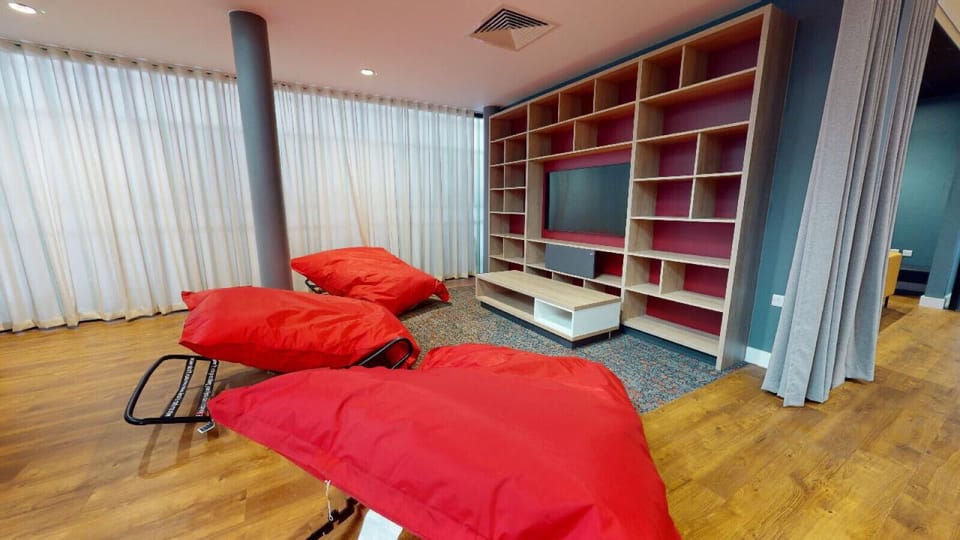 Cozy TV room