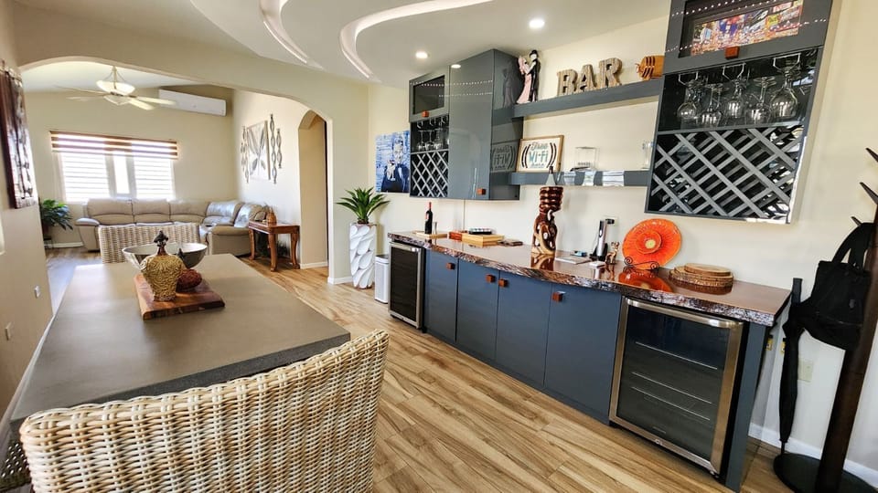 Bar area