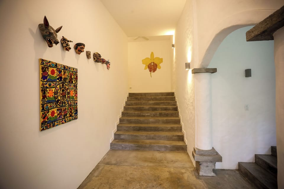 Stairs from entry