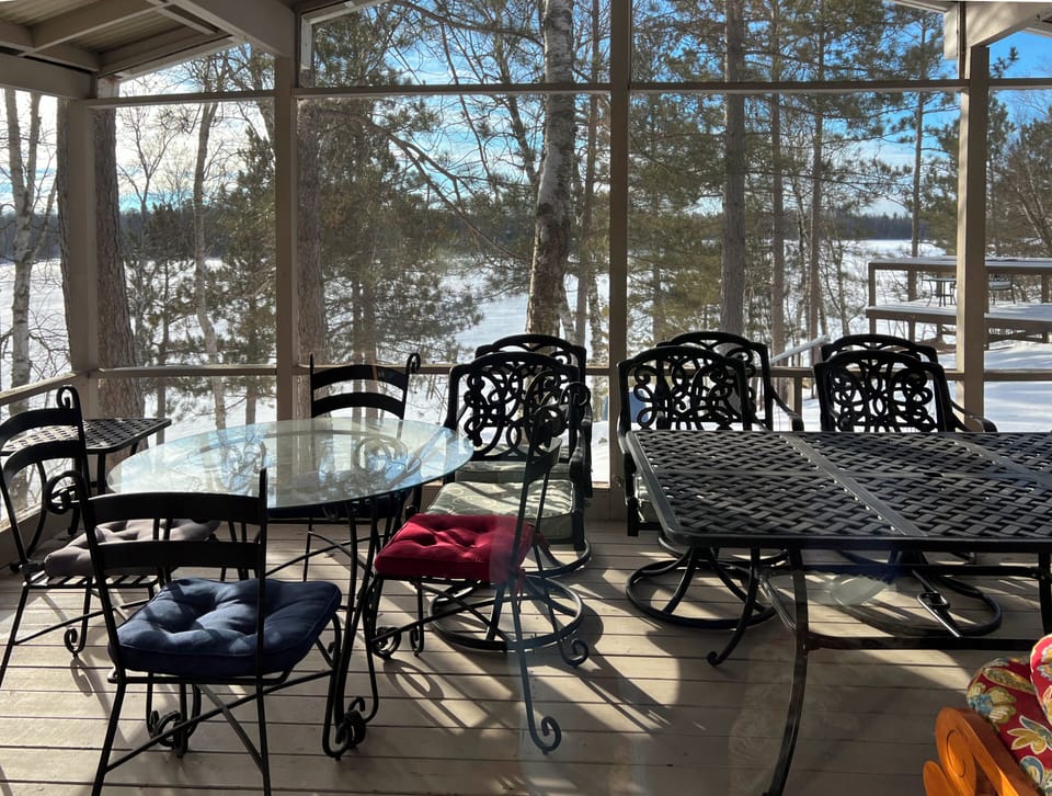 Screened porch