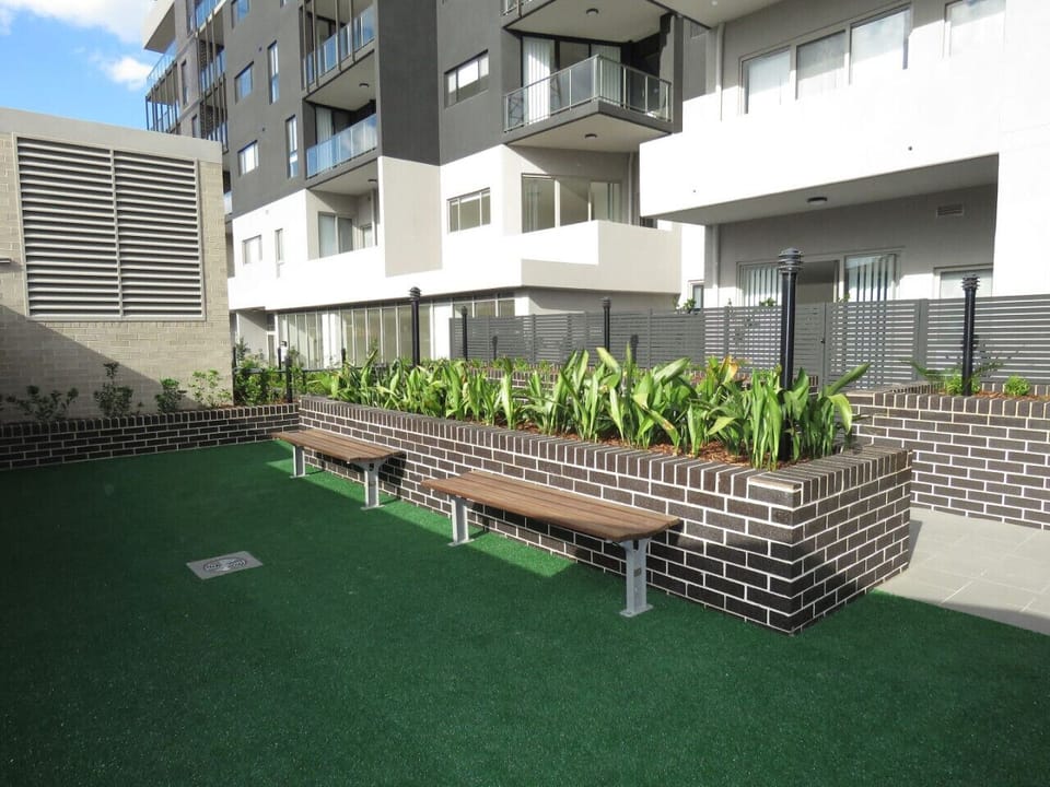 The terrace area on the top of the building is a perfect spot to unwind and relax.