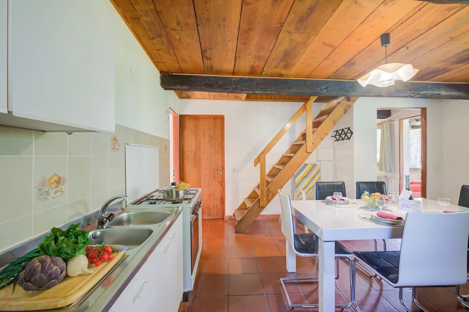 Kitchen and dining area