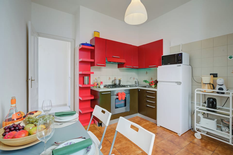 Kitchen and dining area