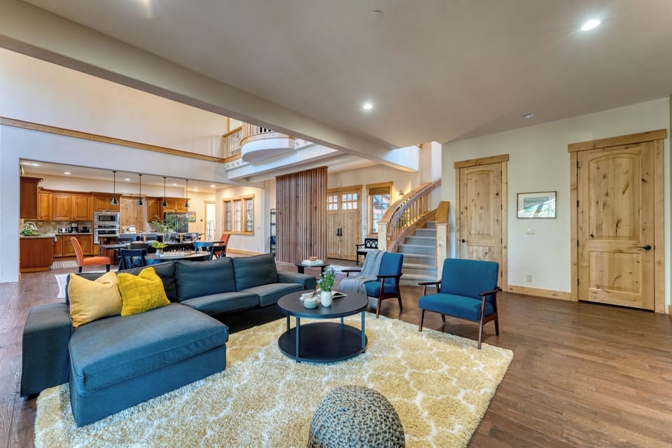 Open layout for seamless living.