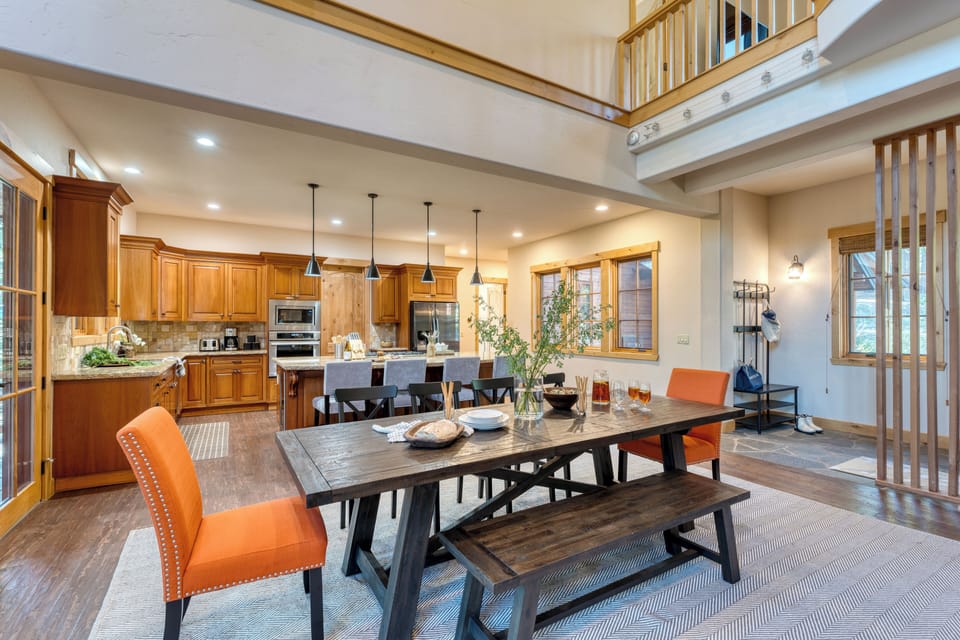 A perfect spot for family dinners and gatherings.