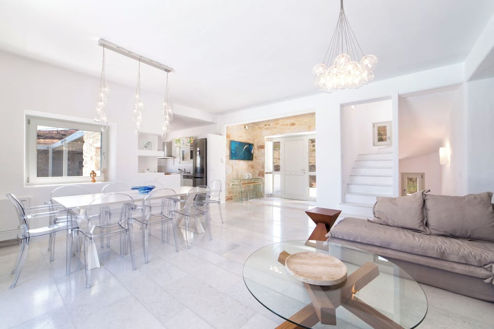 Ground floor living and dining area