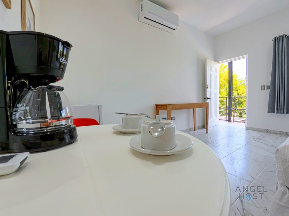 Coffee station set up for easy mornings.