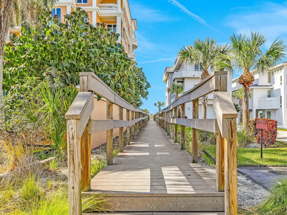 Steps from the Beach, Raised Boardwalk
