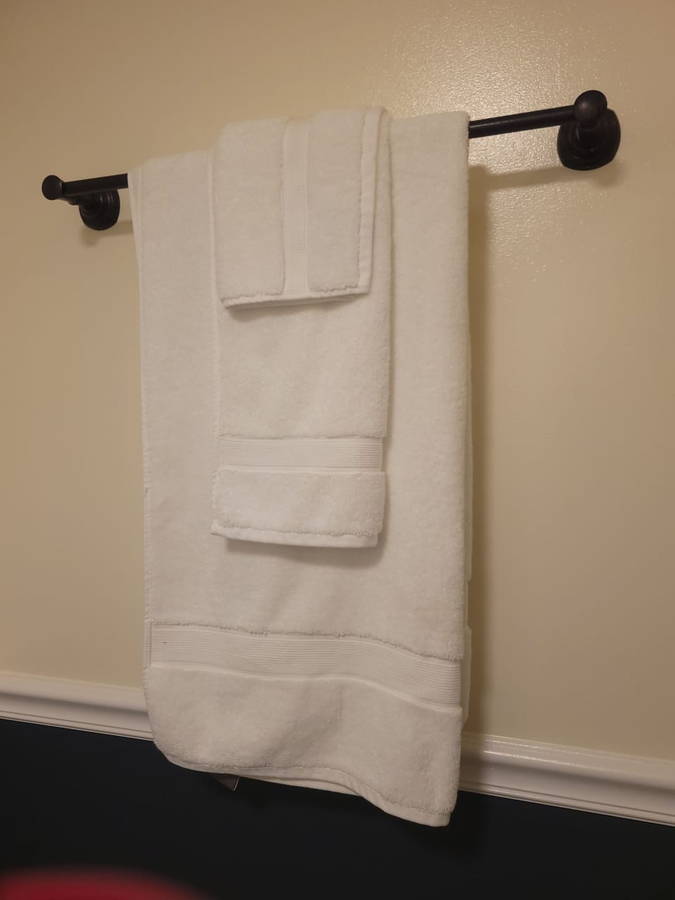 Clean Fluffy White Towels