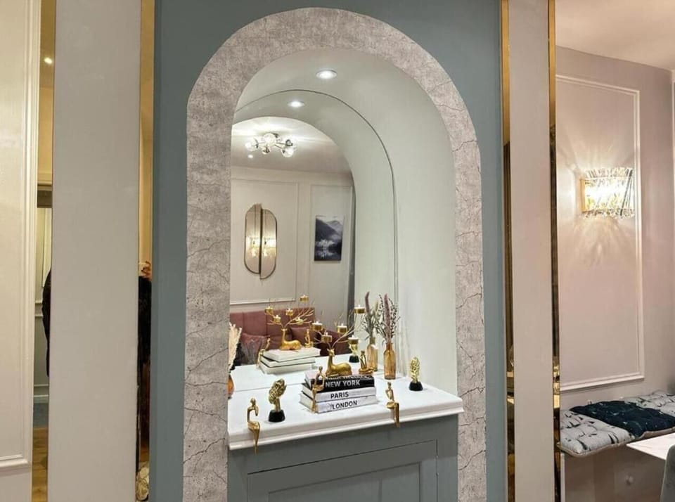 This photo represents the interior of the flat. 