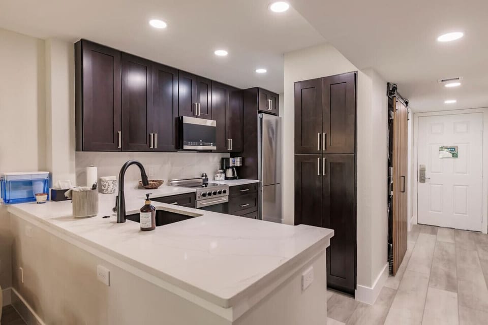 All stainless steel appliances