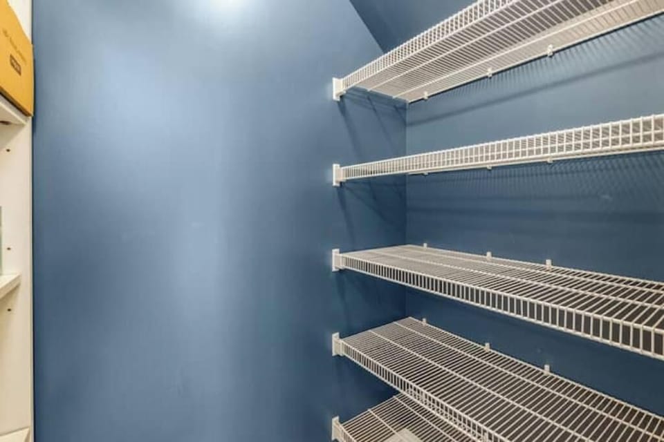 pantry closet in kitchen