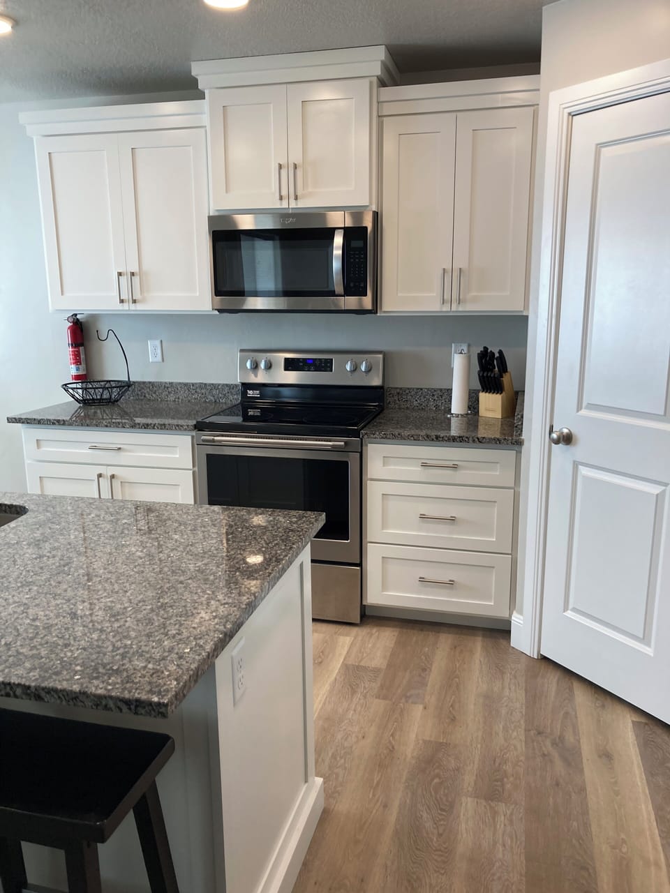 well-equipped kitchen