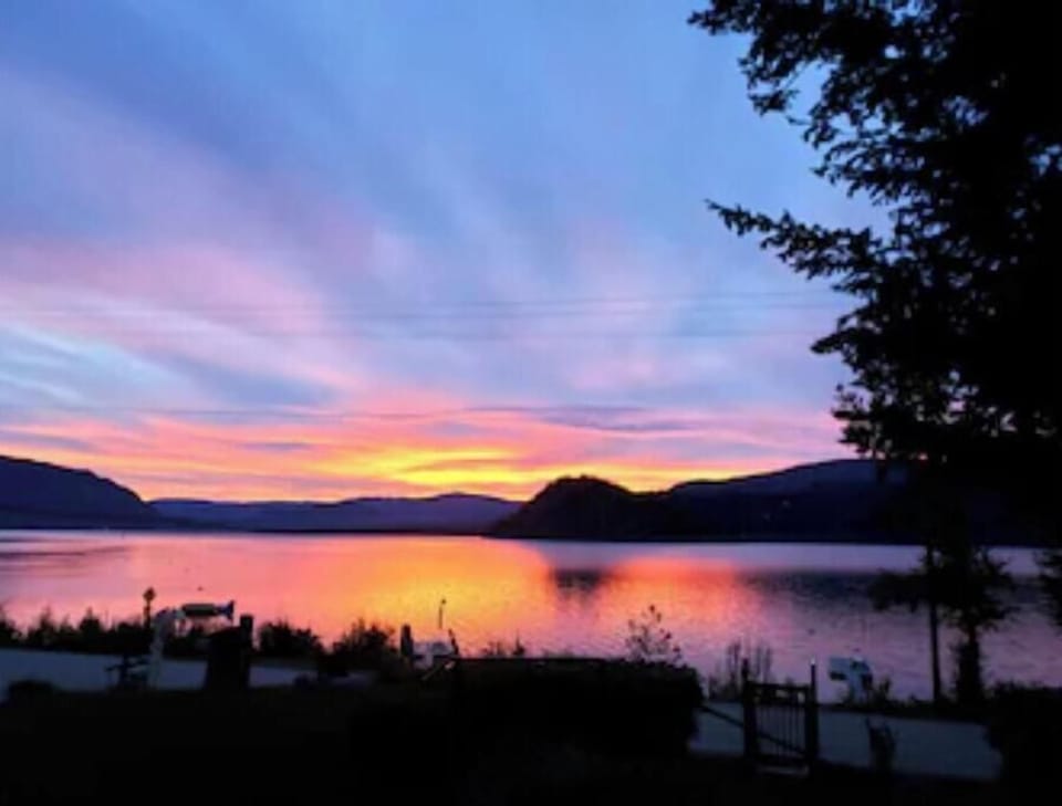 Beautiful sunsets from deck