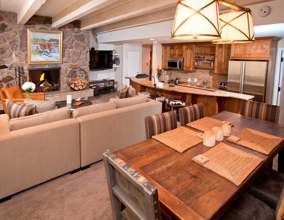 Share meals and laughs at the dining table.